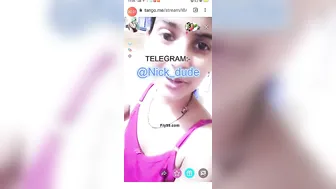 Desi Babe Bathing Tango Live Face