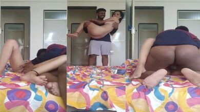 Young husband wife bedroom fucking wali couple sex
